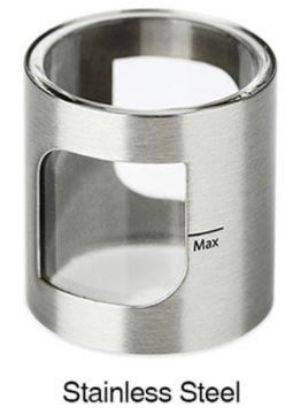 Picture of Aspire Pockex Replacement Glass Ã¢â‚¬â€œ Stainless Steel