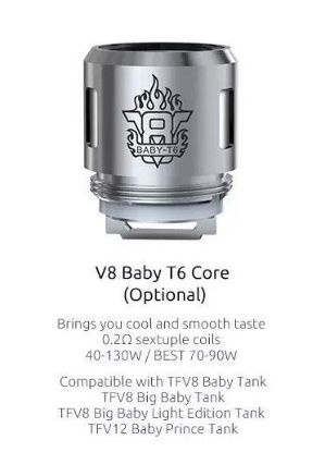 Picture of Smok V8 Baby T6 Core Coil Pack