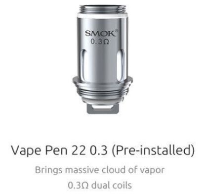 Picture of Smok Vape Pen 22 Core Coil Pack