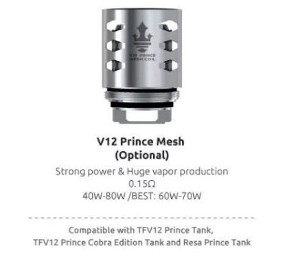 Picture of Smok V12 Prince Mesh Coil 0.15 Ohms Pack
