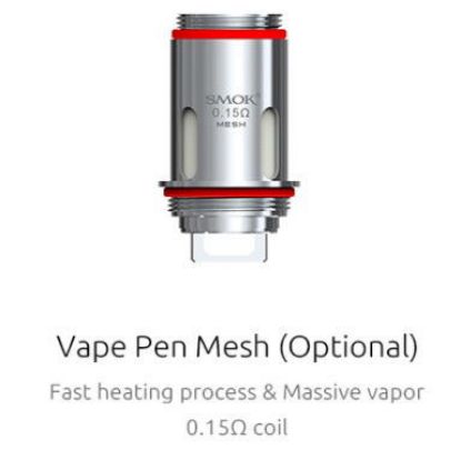 Picture of Smok Vape Pen 22 Mesh Coil 0.15 Ohms Pack