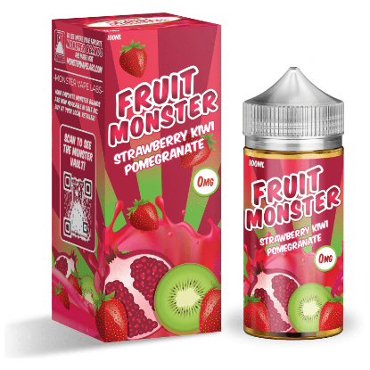 Picture of Fruit Monster Strawberry Kiwi Pomegranate 120ml