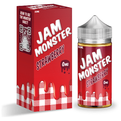 Picture of Jam Monster Strawberry 120ml
