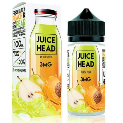 Picture of Juice Head Peach Pear 70/30 0mg 120ml Shortfill