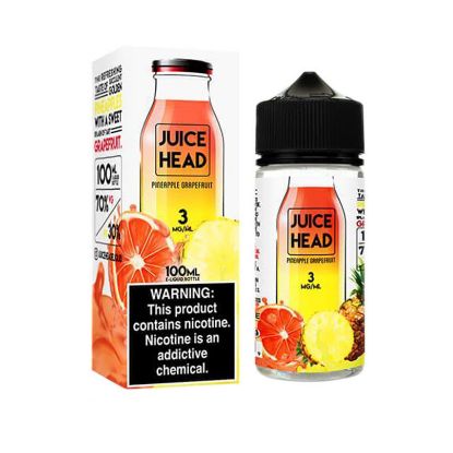 Picture of Juice Head Pineapple Grapefruit  70/30 0mg 120ml Shortfill