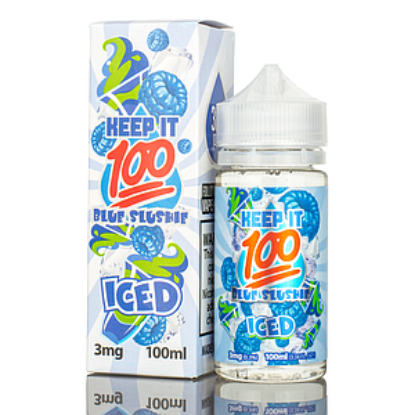 Picture of Keep It 100 Blue Slushie Iced 70/30 0mg 120ml Shortfill
