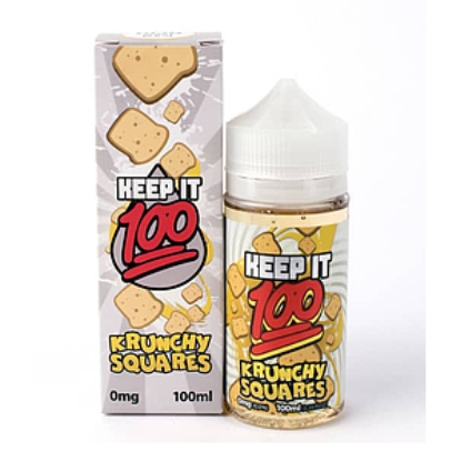 Picture of Keep It 100 Krunchy Squares 70/30 0mg 120ml Shortfill