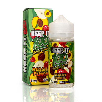 Picture of Keep It 100 Peachy Punch 70/30 0mg 120ml Shortfill