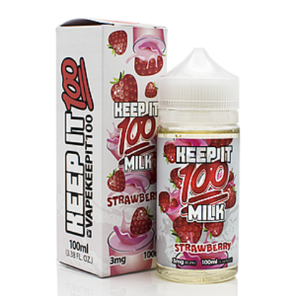 Picture of Keep It 100 Strawberry 70/30 0mg 120ml Shortfill
