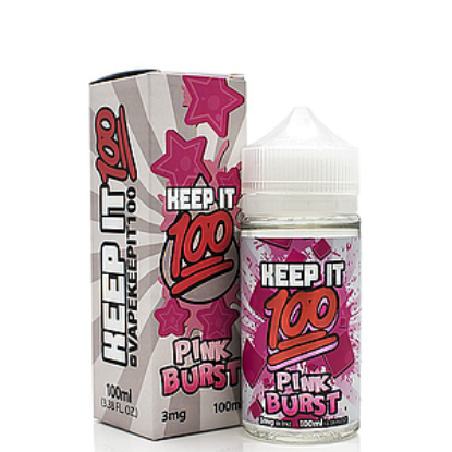 Picture of Keep It 100 Pink Burst 70/30 0mg 120ml Shortfill