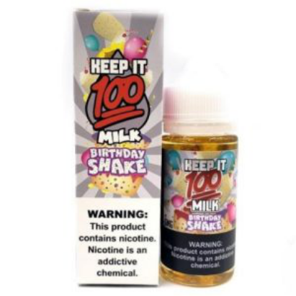 Picture of Keep It 100 Birthday Shake 70/30 0mg 120ml Shortfill