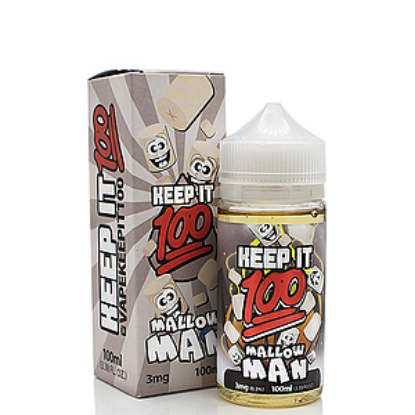 Picture of Keep It 100 Mallow Man 70/30 0mg 120ml Shortfill