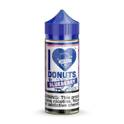 Picture of Mad Hatter I Love Donuts Blueberry 70/30 0mg 100ml