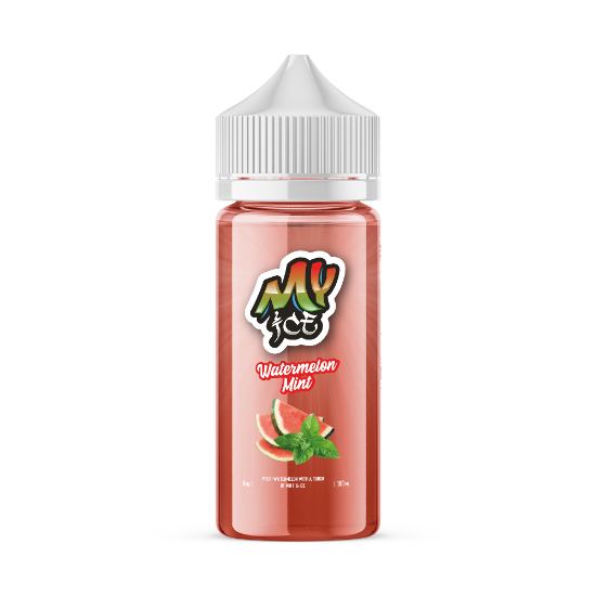 Picture of My Eliquid Watermelon Mint 70/30 0mg 120ml