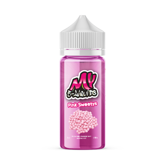 Picture of My Eliquid Pink Sweetys 70/30 0mg 120ml