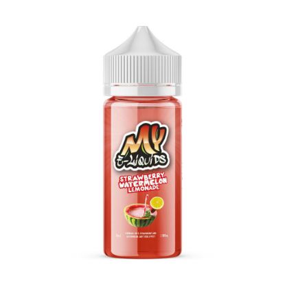 Picture of My Eliquid Strawberry Watermelon Lemonade 70/30 0mg 120ml