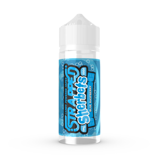 Picture of Strapped Sherbet Blue Raspberry 70/30 100ml