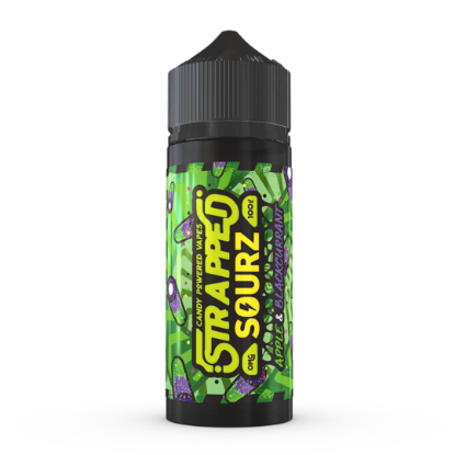 Picture of Strapped Sourz Apple Blackcurrant 70/30 100ml