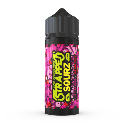 Picture of Strapped Sourz Strawberry Raspberry 70/30 100ml
