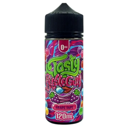 Picture of Tasty Bubblegum Grape Tape 70/30 0mg 120ml