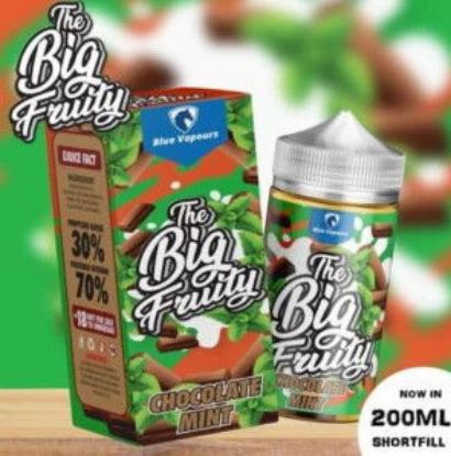 Picture of The Big Fruity Chocolate Mint 70/30 0mg 200ml