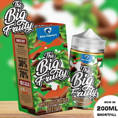 Picture of The Big Fruity Mint Chocolate 70/30 0mg 200ml