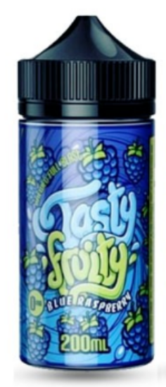 Picture of Tasty Fruity Blue Raspberry 70/30 0mg 200ml