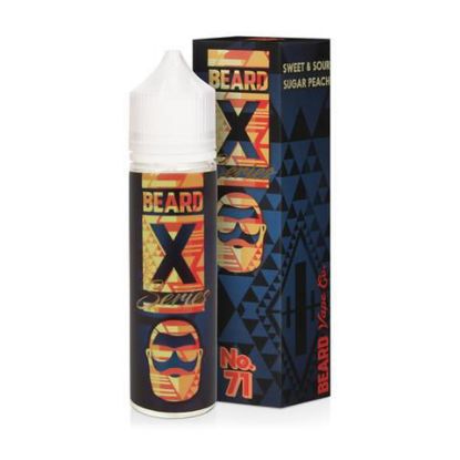 Picture of Beard X Series Sweet & Sour Sugar Peach 70/30 0mg 60ml