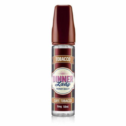 Picture of Dinner Lady Cafe Tobacco 70/30 0mg 50ml