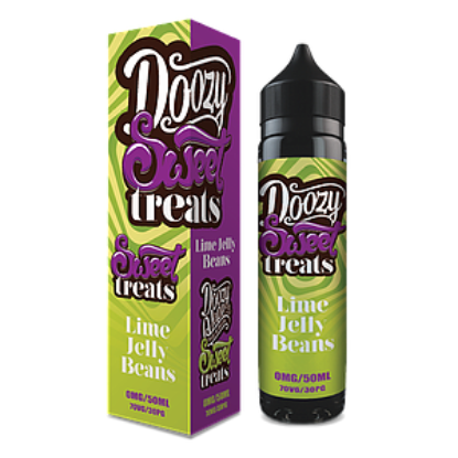 Picture of Doozy Sweet Treats Lime Jelly Beans 70/30 0mg 60ml