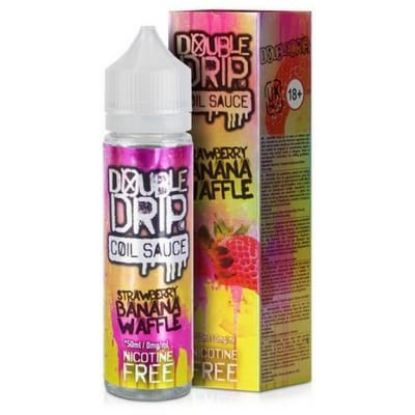 Picture of Double Drip Strawberry Banana Waffle 70/30 0mg 50ml