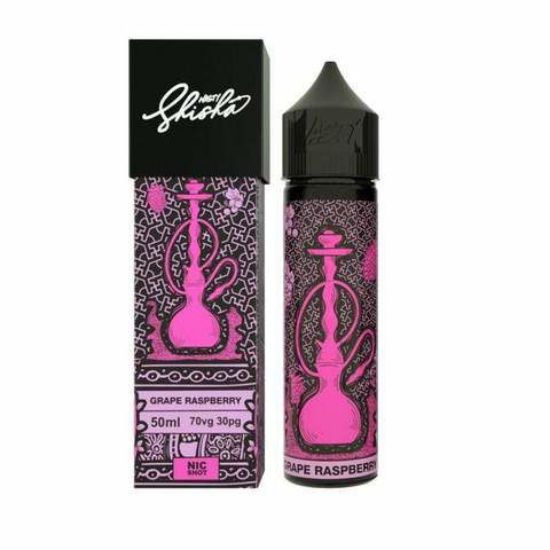 Picture of Nasty Juice Shisha Grape Raspberry 70/30 0mg 60ml