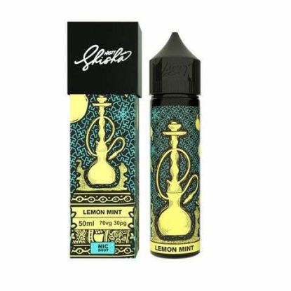 Picture of Nasty Juice Shisha Lemon Mint 70/30 0mg 60ml