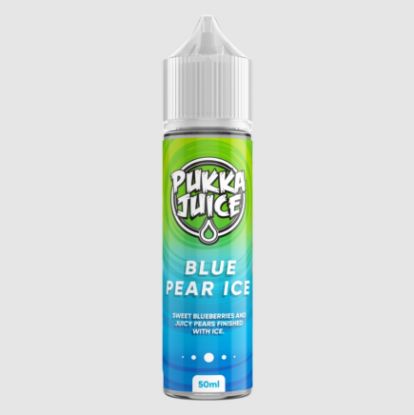 Picture of Pukka Juice Blue Pear Ice 70/30 0mg 60ml Shortfill