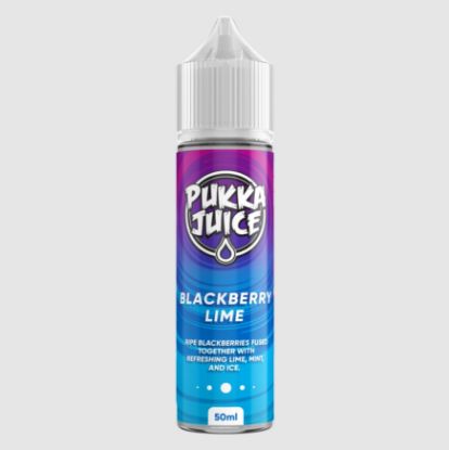 Picture of Pukka Juice Blackberry Lime 70/30 0mg 60ml Shortfill