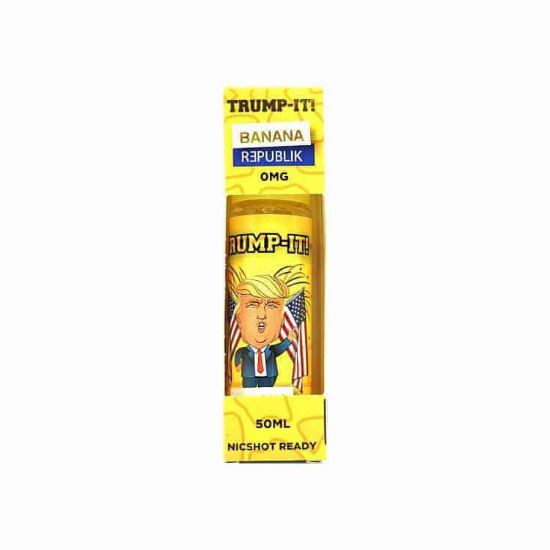 Picture of Trump It Banana Republik 70/30 0mg 60ml