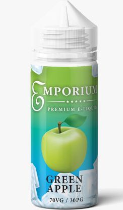 Picture of Emporium Ice Green Apple 70/30 0mg 120ml Shortfill