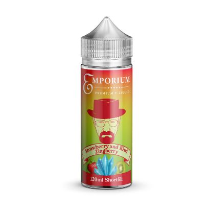 Picture of Emporium Strawberry And Kiwi Zingberry 60/40 0mg 120ml Shortfill