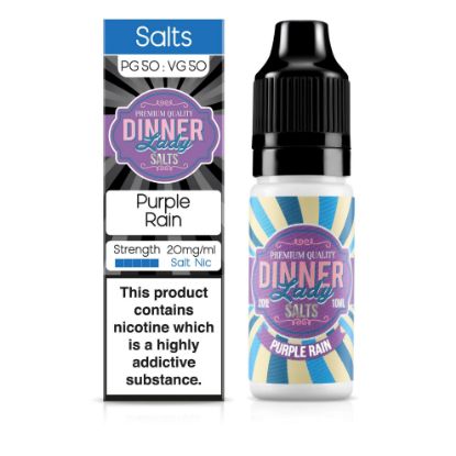 Picture of Dinner Lady Salts Purple Rain 10ml 10mg