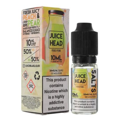 Picture of Juice Head Salts Peach Pear 10ml 10mg