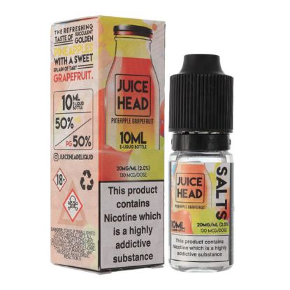 Picture of Juice Head Salts Pineapple Grapefruit 10ml 10mg