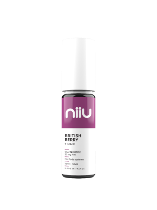 Picture of Niiu Salts British Berry 10ml 10mg