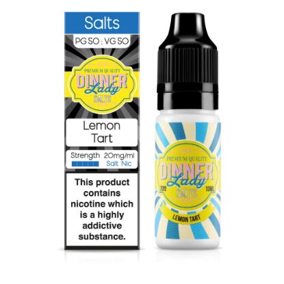 Picture of Dinner Lady Salts Lemon Tart 50/50 20mg 10ml