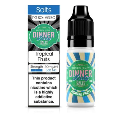 Picture of Dinner Lady Salts Tropical Fruits 50/50 20mg 10ml