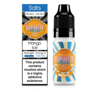 Picture of Dinner Lady Salts Mango Ice 50/50 20mg 10ml