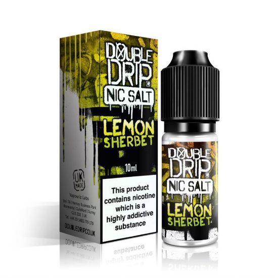 Picture of Double Drip Salts Lemon Sherbet 10ml 20mg