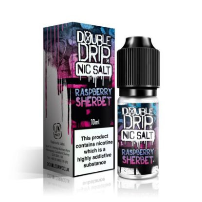 Picture of Double Drip Salts Raspberry Sherbet 10ml 20mg