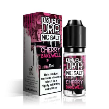 Picture of Double Drip Salts Cherry Bakewell 10ml 20mg