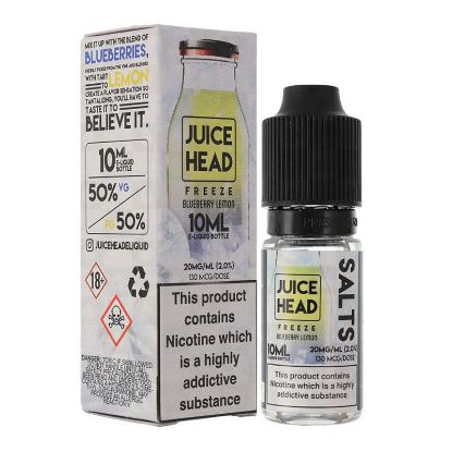 Picture of Juice Head Salts Ice Blueberry Lemon 10ml 20mg