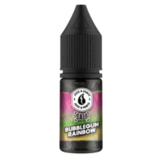 Picture of Juice N Power Salts Bubblegum Rainbow 50/50 20mg 10ml